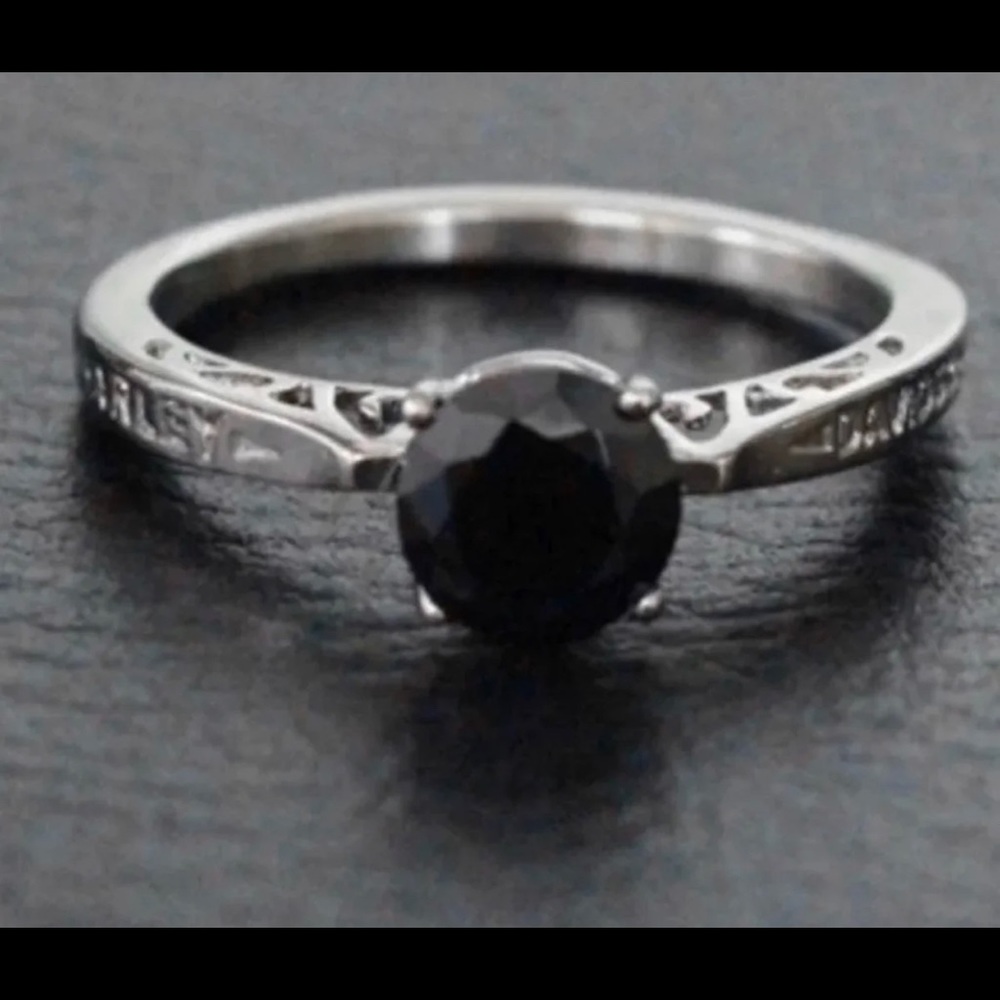 HD Black Stone Ring